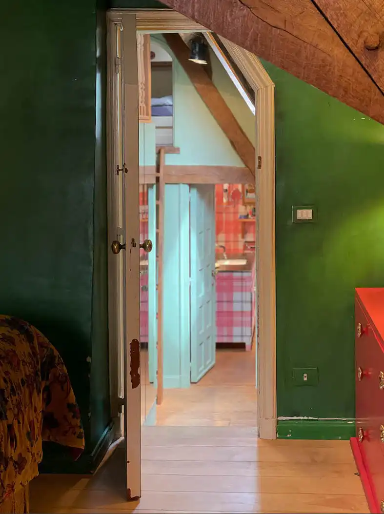 sfeervol laatmiddeleeuws Brugs huis nabij het Astridpark foto 16