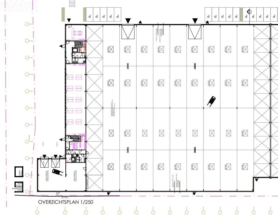 Logistieke bedrijfshal - 4069 m² - met mogelijkheid tot 1200 m² kantoren. Superligging! foto 11