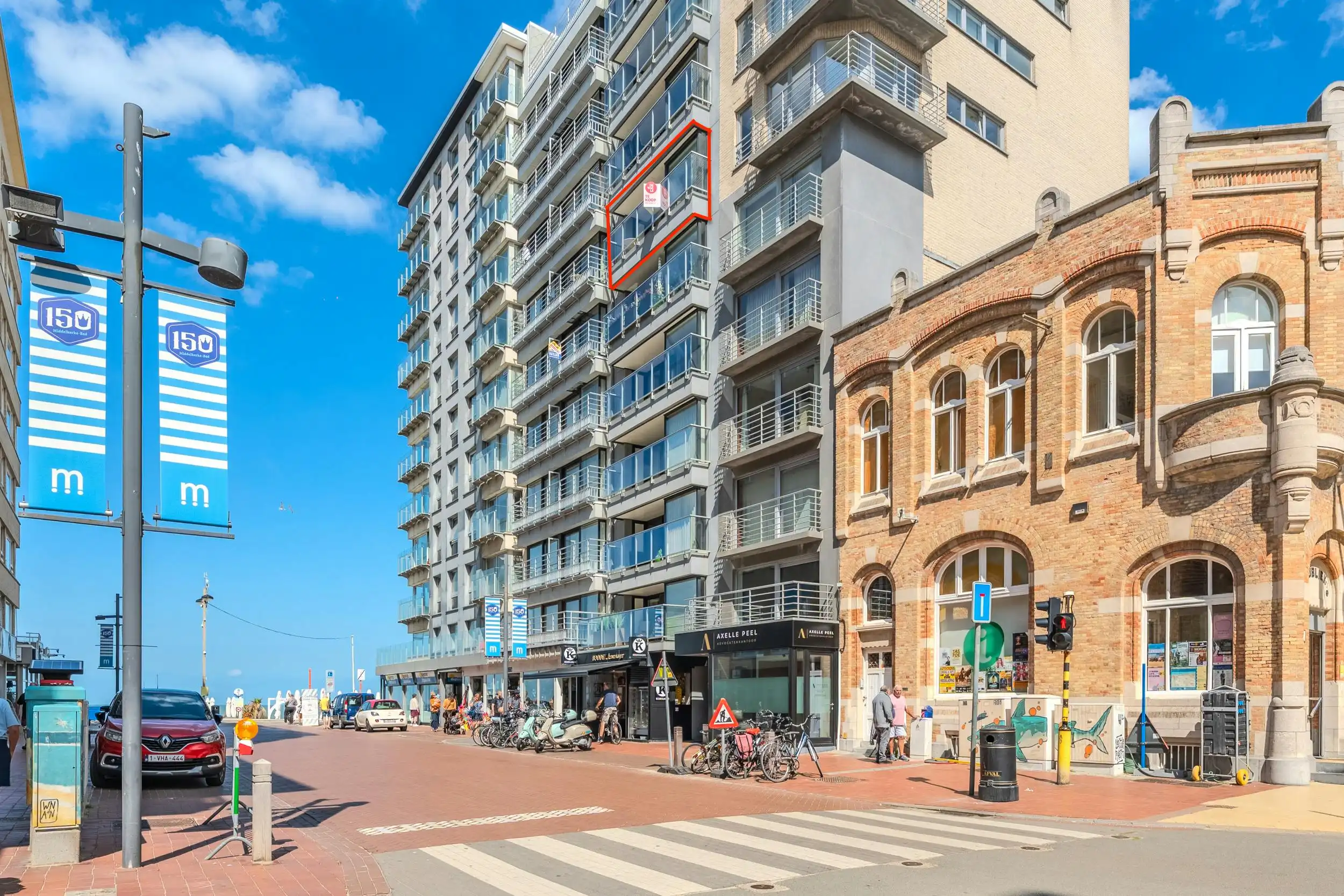 Ruim 2 slaapkamer appartement met zonneterras en zeezicht! foto 15