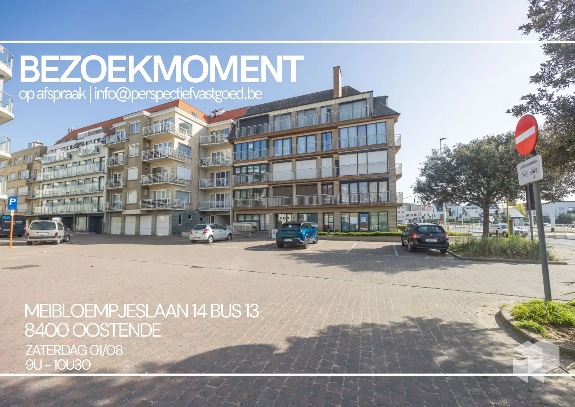 BEZOEKMOMENT ZATERDAG 01/08 VAN 9U TOT 10U30 | Goed gelegen ruim vernieuwd 2 slaapkamer appartement met terras en grote berging. foto {{pictureIndex}}