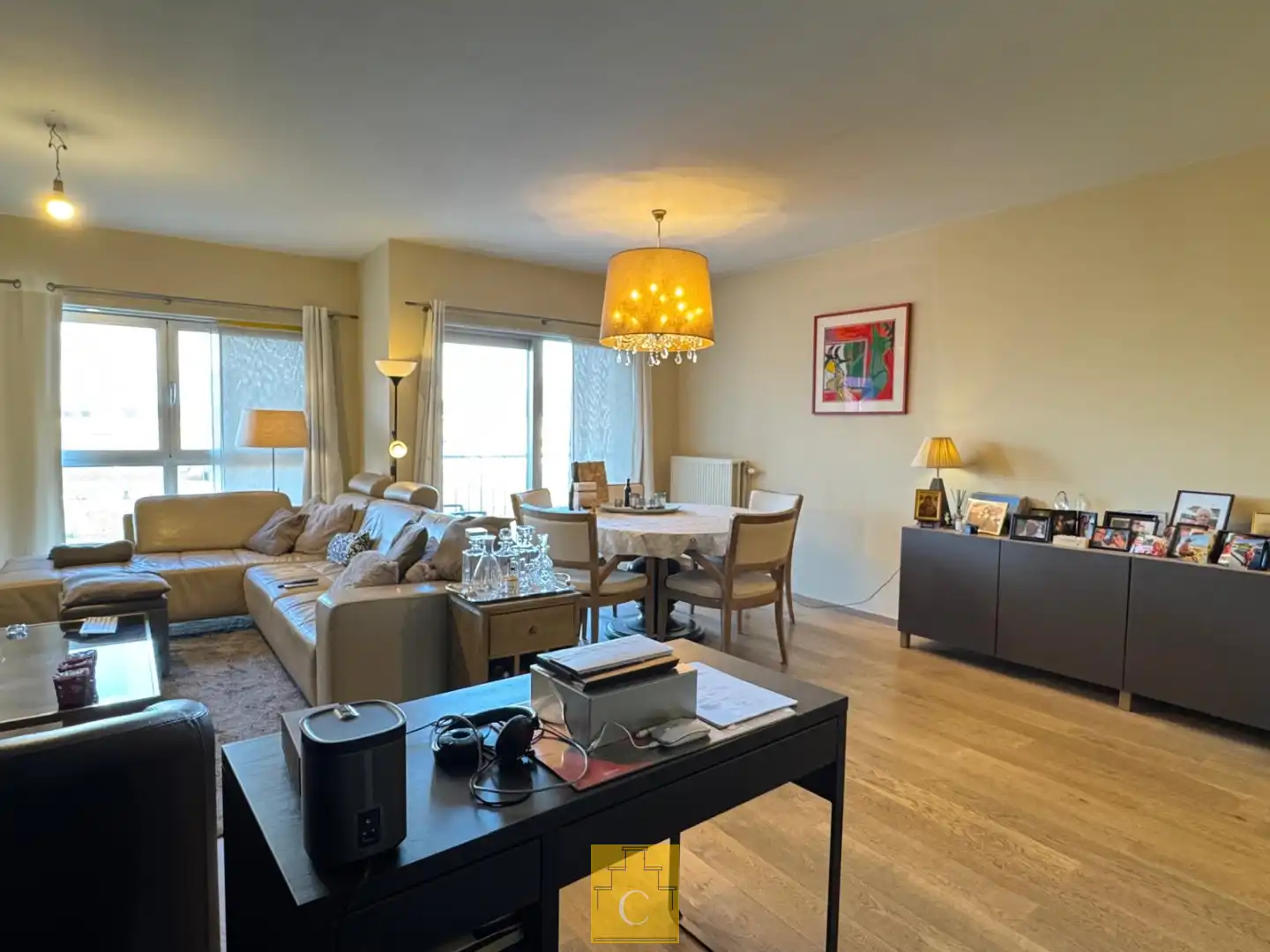 Appartement met zicht op Damse Vaart met terras en autostandplaats foto 2