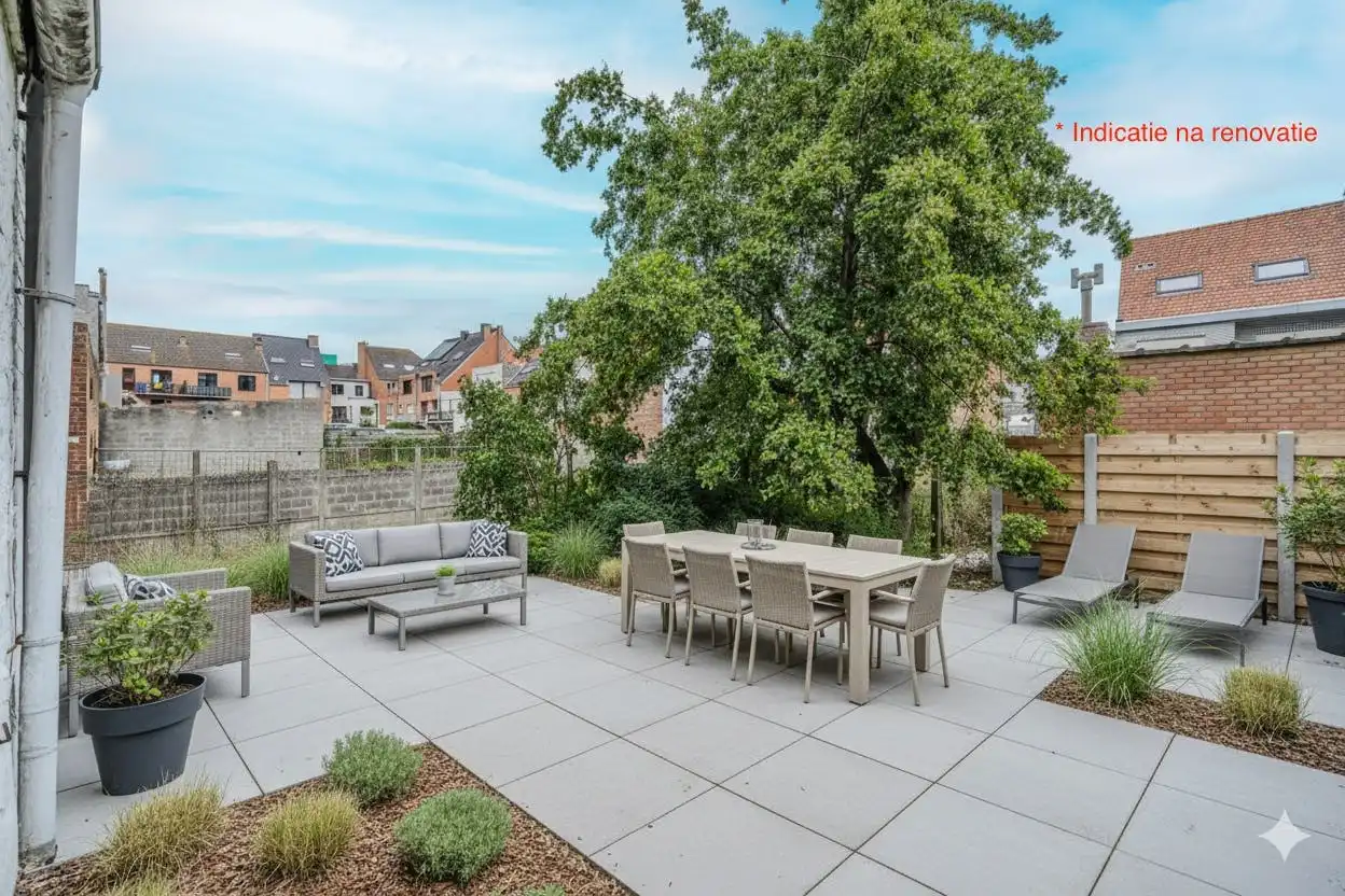 Hoofdfoto van de publicatie: Te renoveren woning met 5 slaapkamers, tuin en garagebox te Middelkerke!