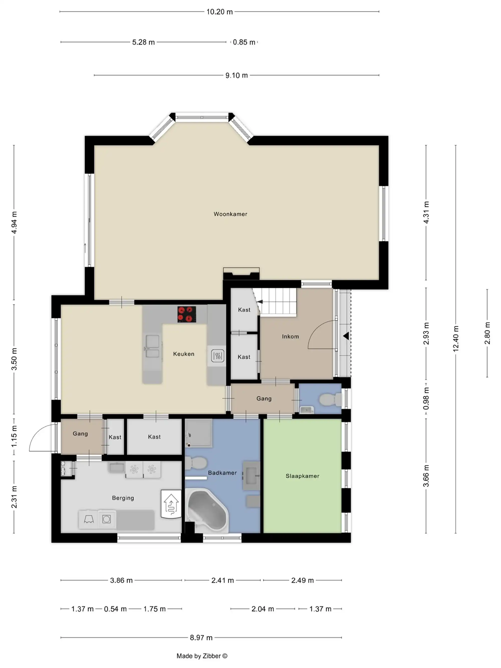 Exclusieve villa, extra garage en zonnige tuin op 1.100 m² foto 51