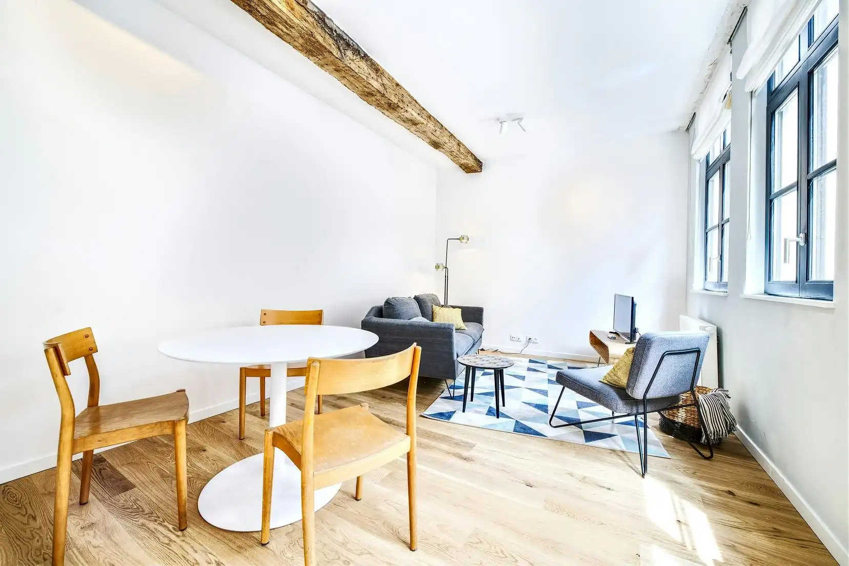 Gemeubeld appartement met slaapkamer aan Grote Markt Brussel foto 4