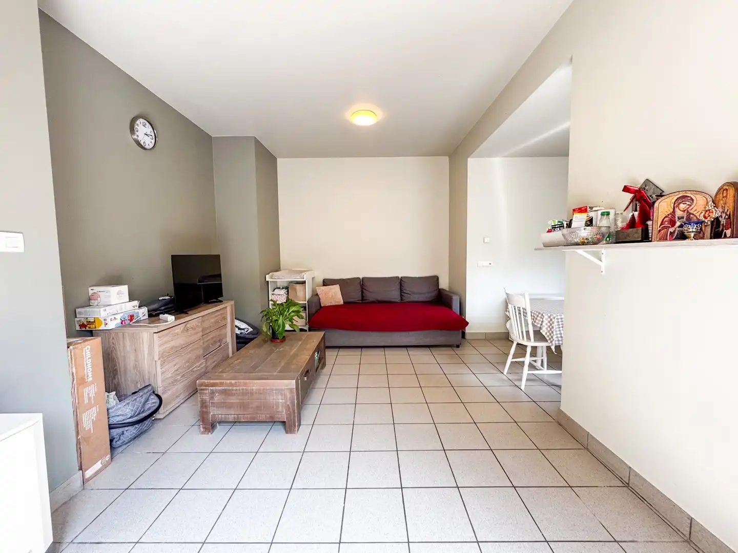 Gelijkvloers 1 slaapkamer appartement in het centrum van Zomergem incl. parkeerplaats foto 5