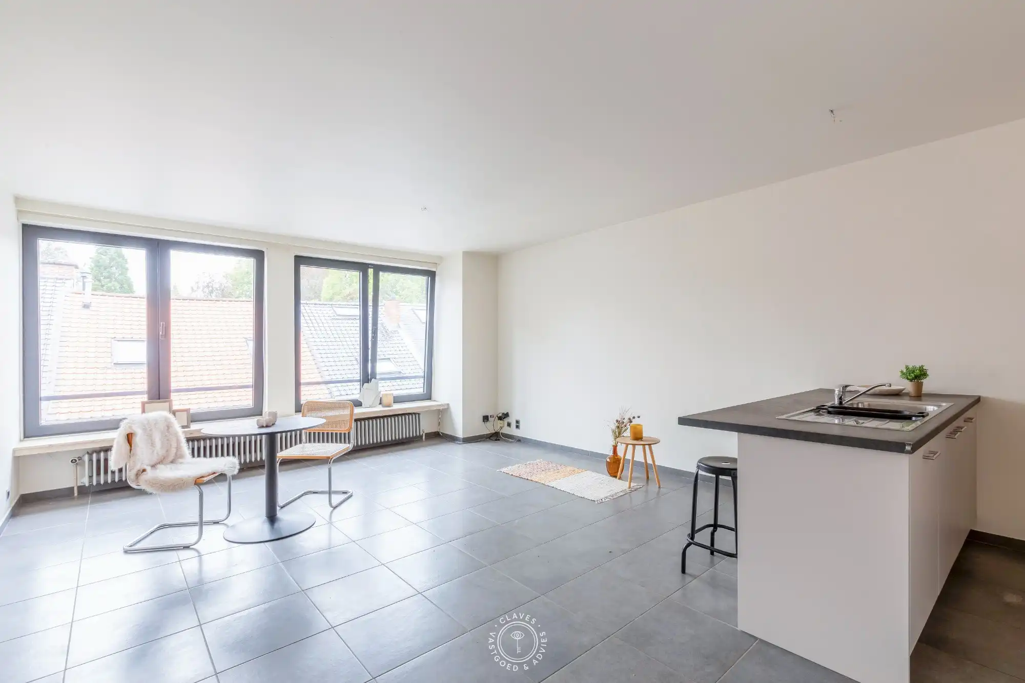 1-slaapkamerappartement met terras en centrale ligging foto 2