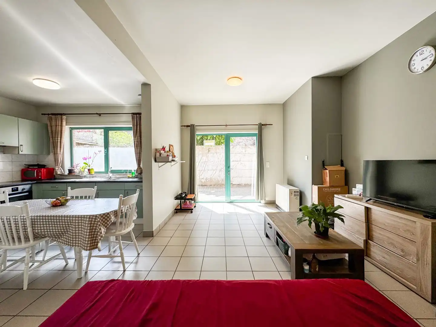 Gelijkvloers 1 slaapkamer appartement in het centrum van Zomergem incl. parkeerplaats foto 3