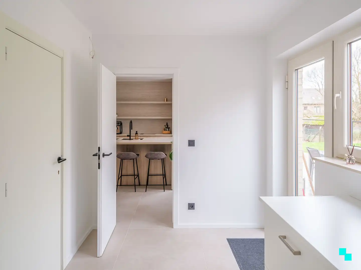 Instapklare halfopen bebouwing in het hart van Merelbeke foto 15