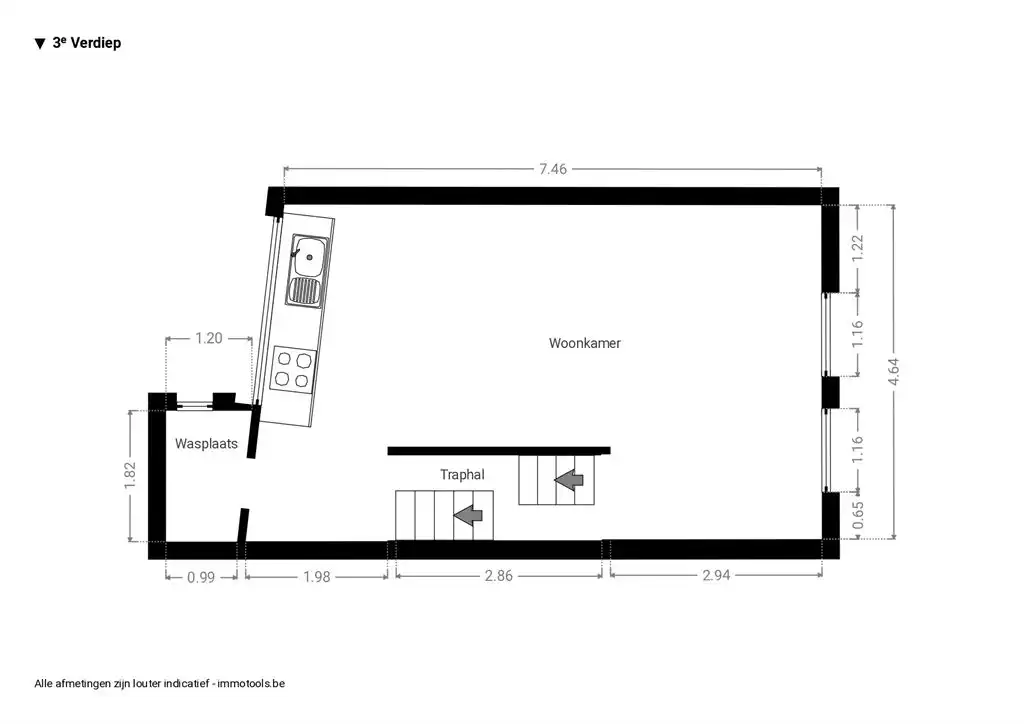Instapklare duplex met dakterras in hartje Antwerpen foto 5