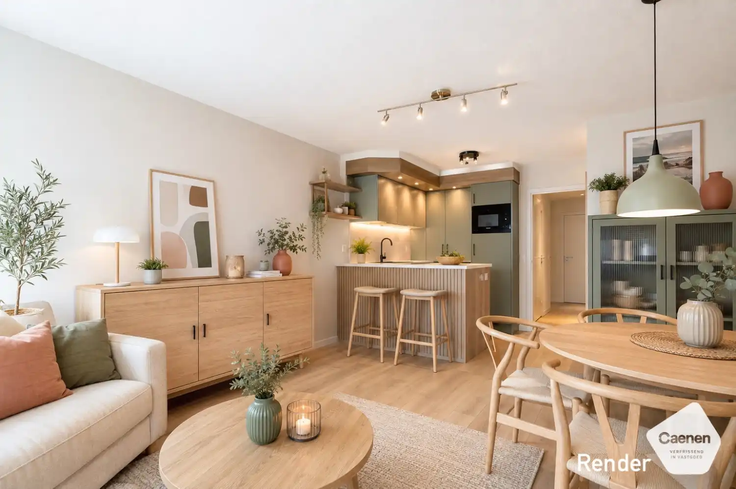 Centraal gelegen appartement met 1 slaapkamer + slaaphoek foto 5