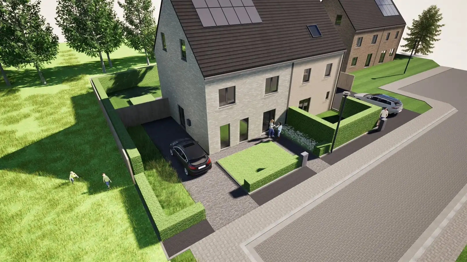 Nieuwbouw in een gezellige verkaveling. foto 7