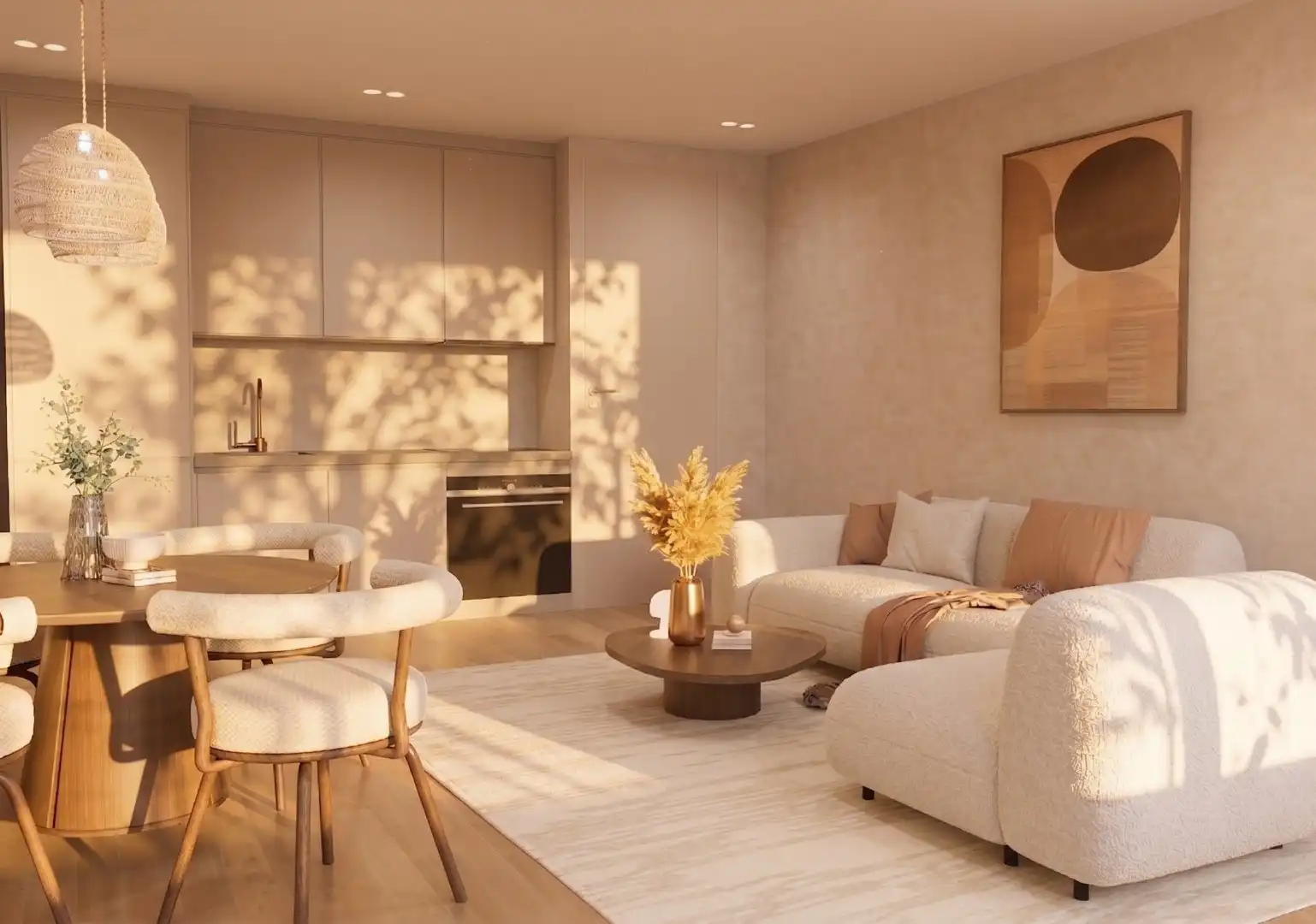 MODERN 1-SLAAPKAMER APPARTEMENT MET BALKON foto 3