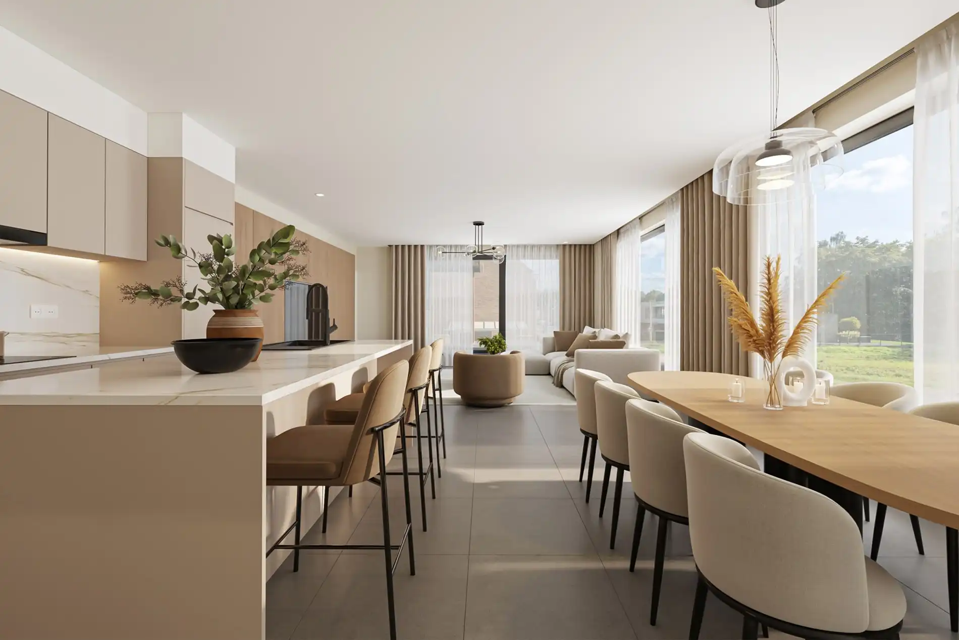 Knap 3-slaapkamer appartement met maar liefst 2 terrassen in Houthalen foto 6