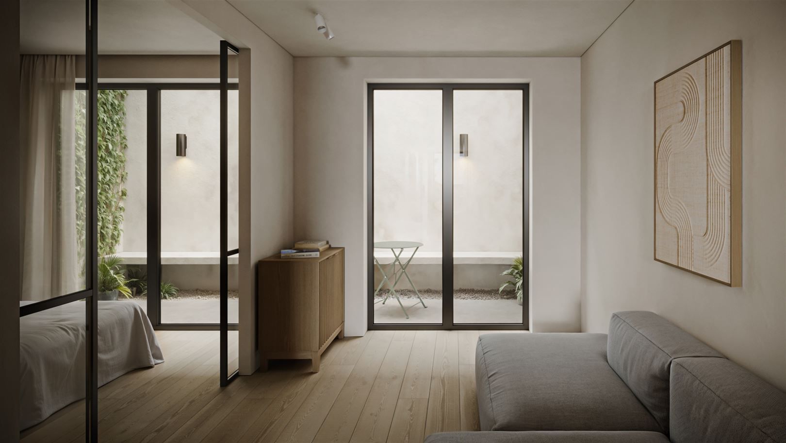 Bouwgrond 2 à 3 appartementjes foto 2