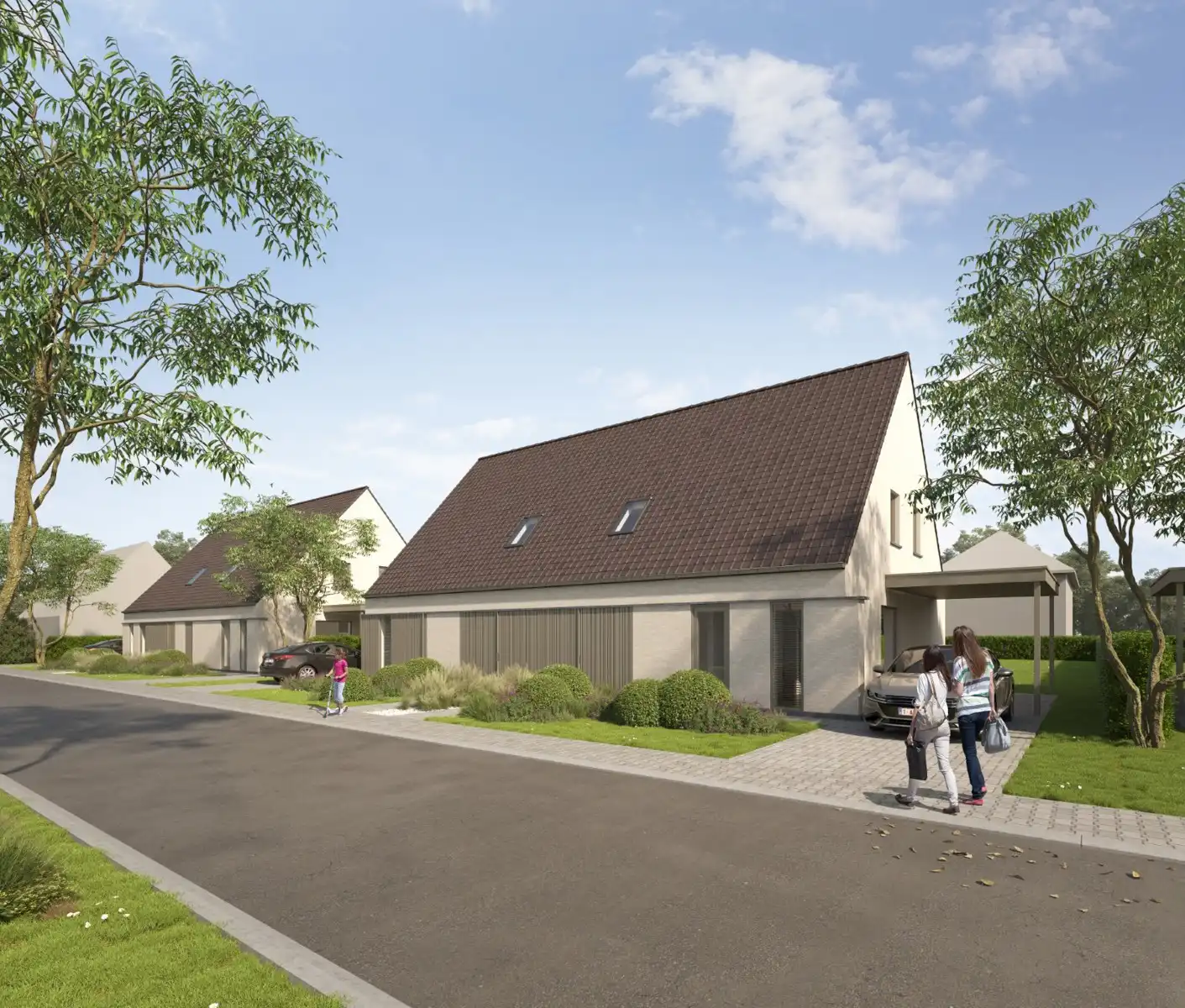 Ruime halfopen nieuwbouwwoning met 4 slaapkamers foto 2