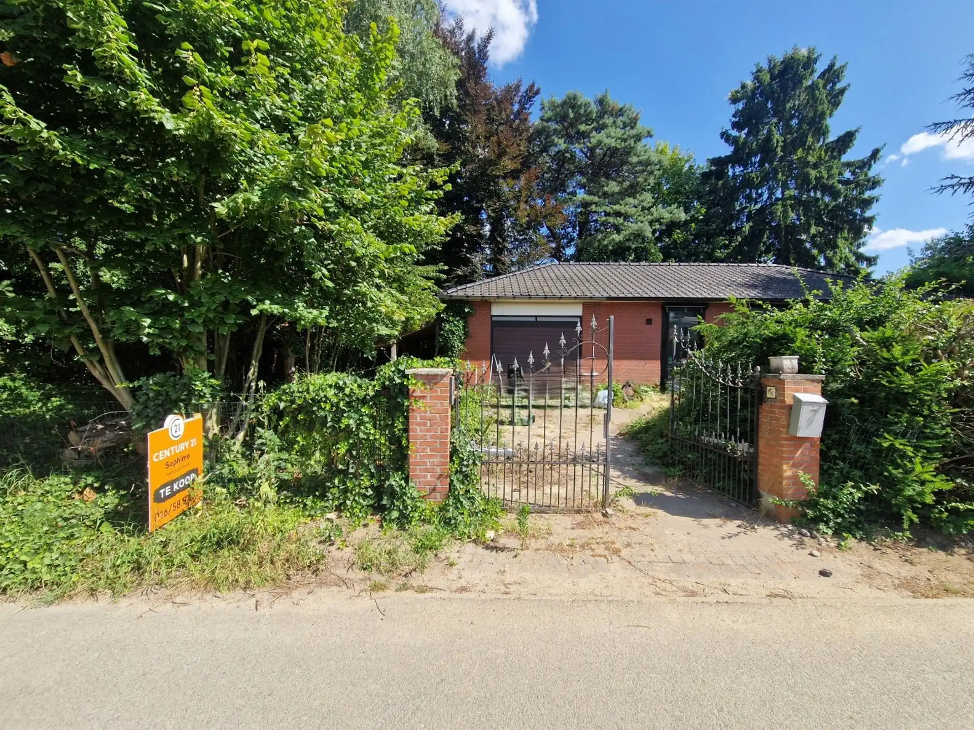 Gelijkvloerse, te renoveren woning op 10 are  foto 12