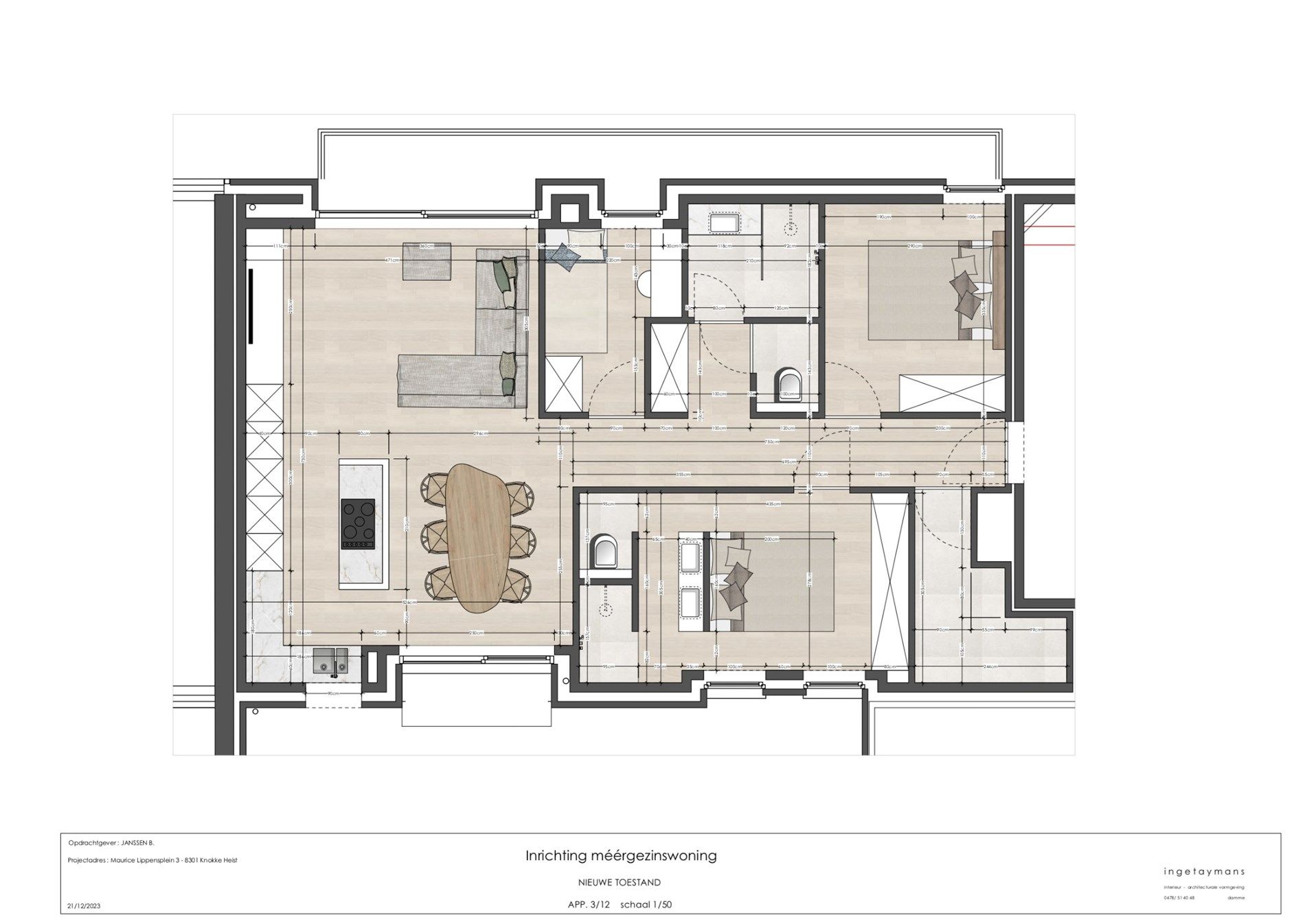 Centraal gelegen nieuwbouwappartement te Knokke  foto 5