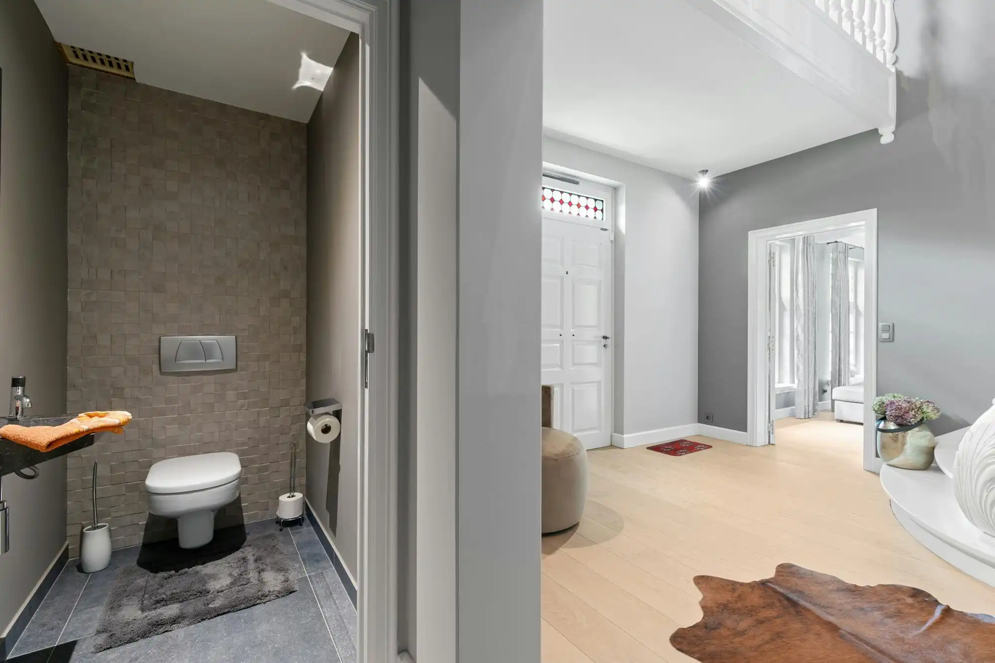 Villa met praktijkruimte en weilanden te koop in Geel foto 14