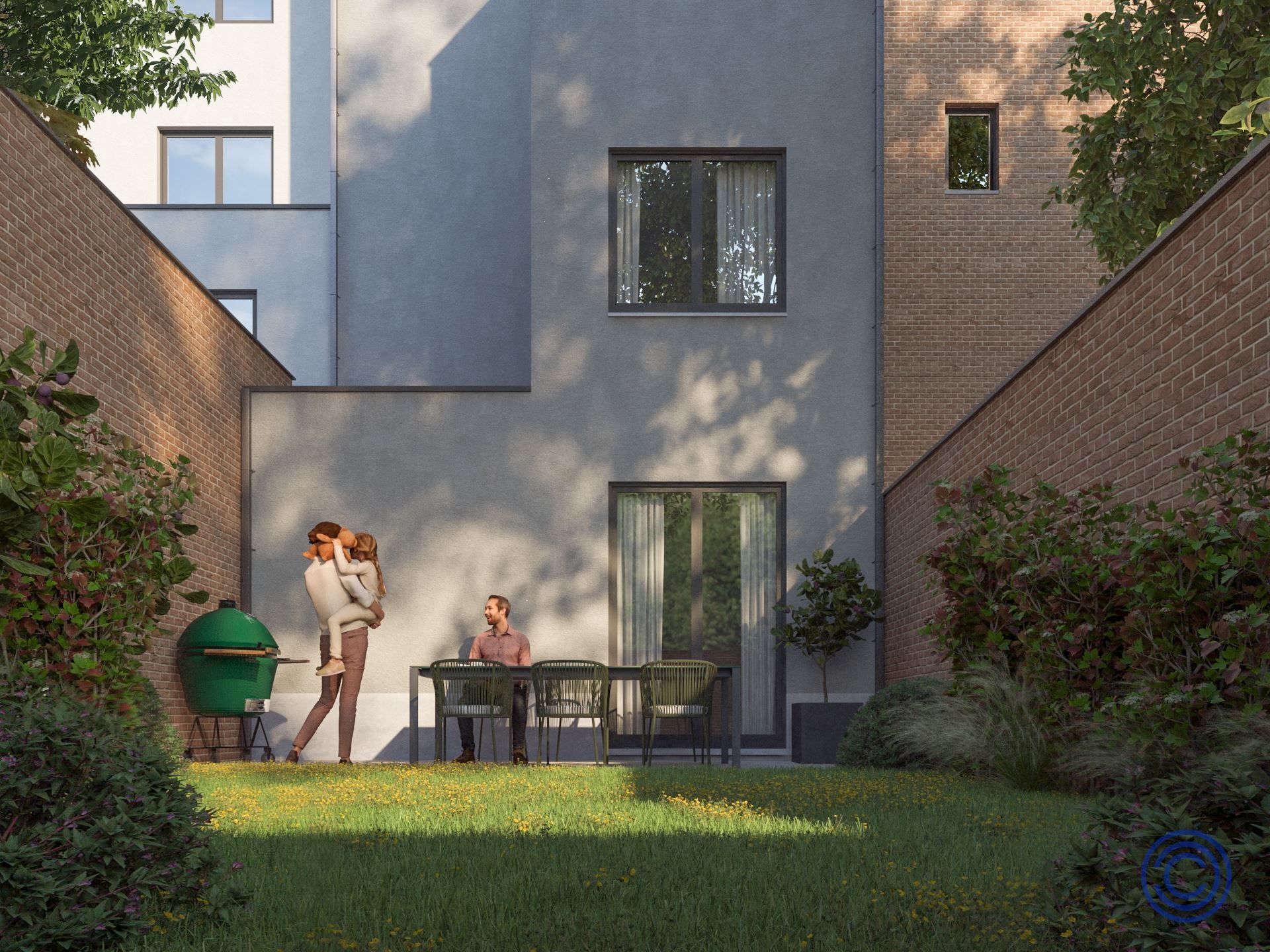 Modern en comfortabel appartement met grote tuin! foto 2