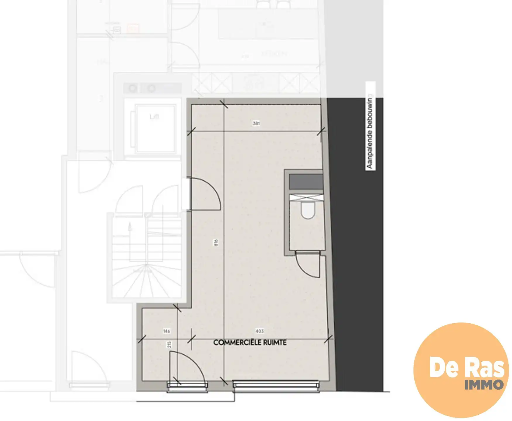 MERCHTEM – Gelijkvloers nieuwbouwkantoor van 41 m² foto 6