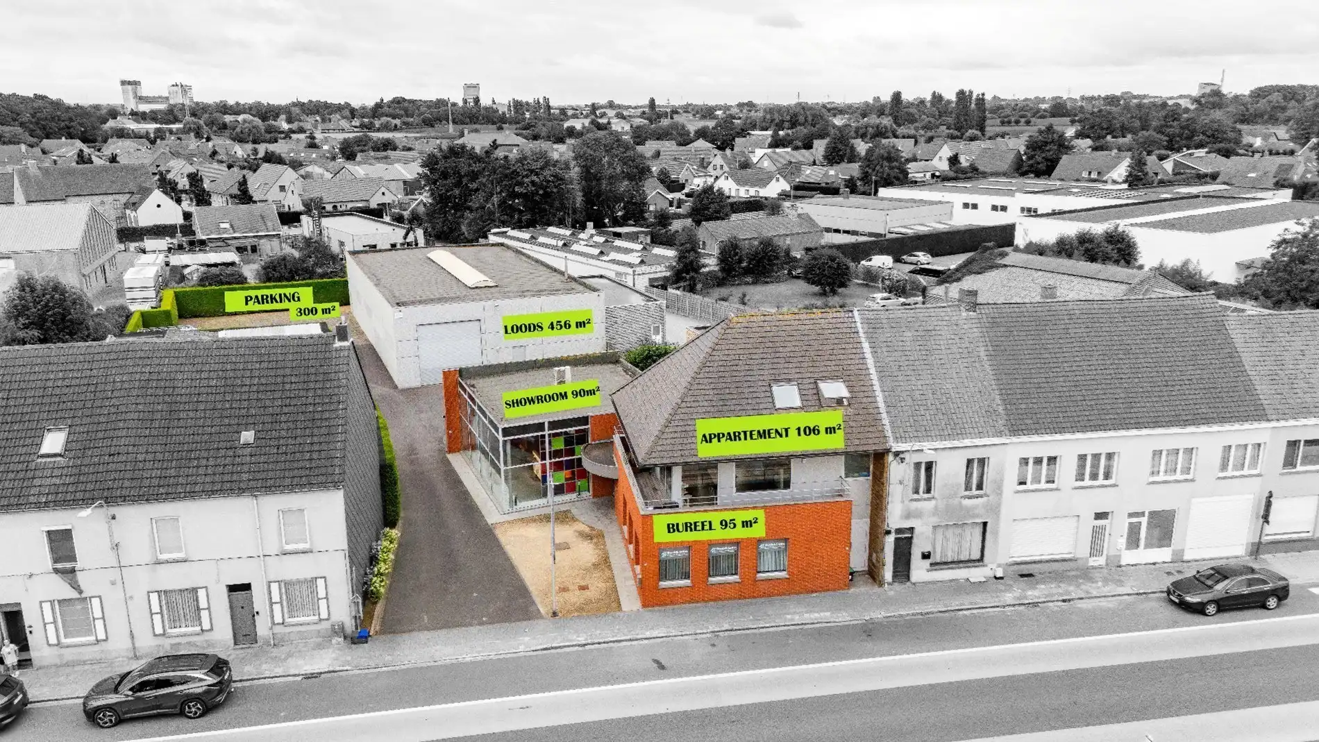 Commerciële ruimte te koop Hoogstraat 73 - - 8780 Oostrozebeke