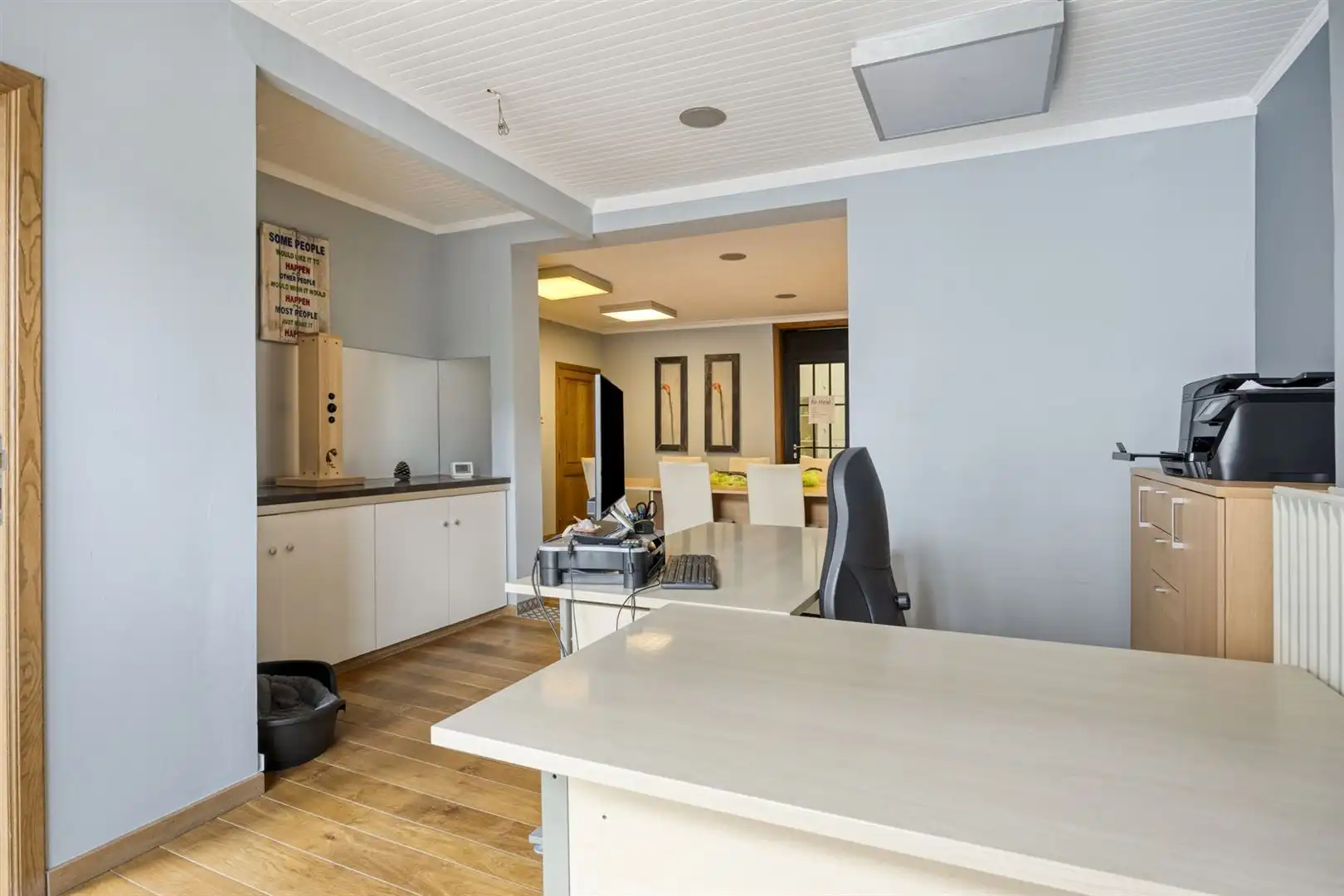 TE KOOP: Woning met handelsruimte en appartement in Eksel! foto 8