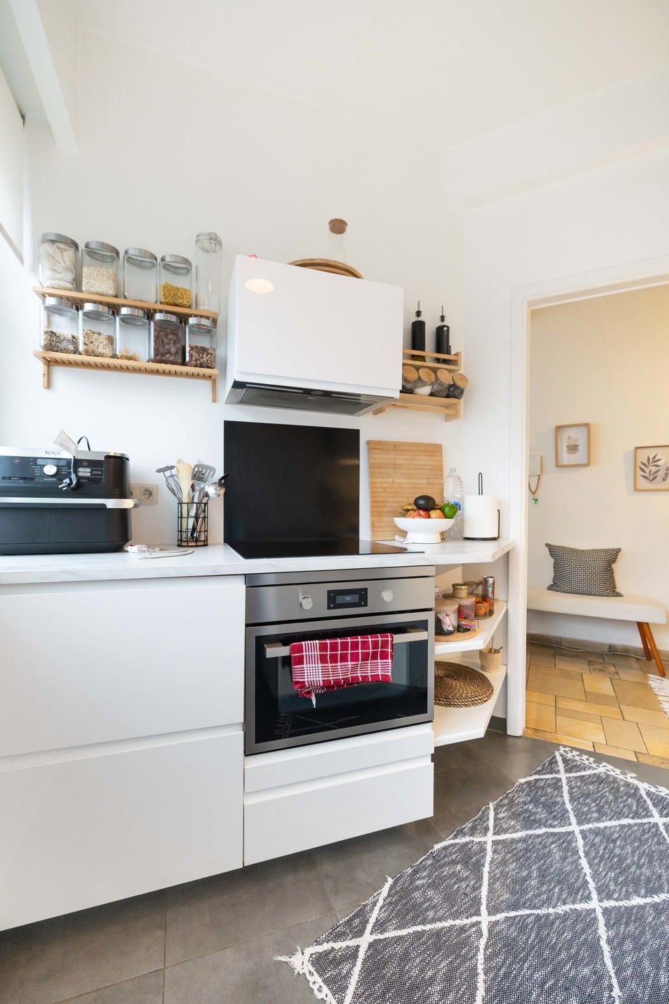 Zeer licht! Begane grond met 1 slaapkamer + bureau. foto 4