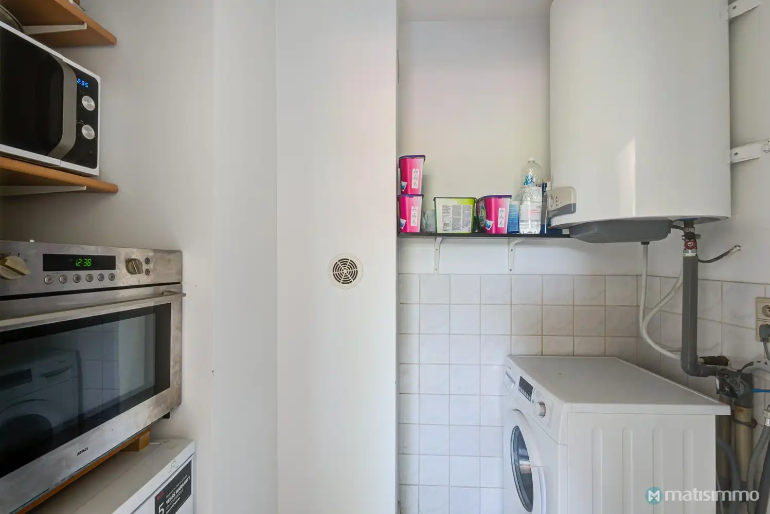 GUNSTIG GELEGEN APPARTEMENT MET 2 SLAAPKAMERS, GARAGE EN AUTOSTAANPLAATS TE BILZEN foto 7