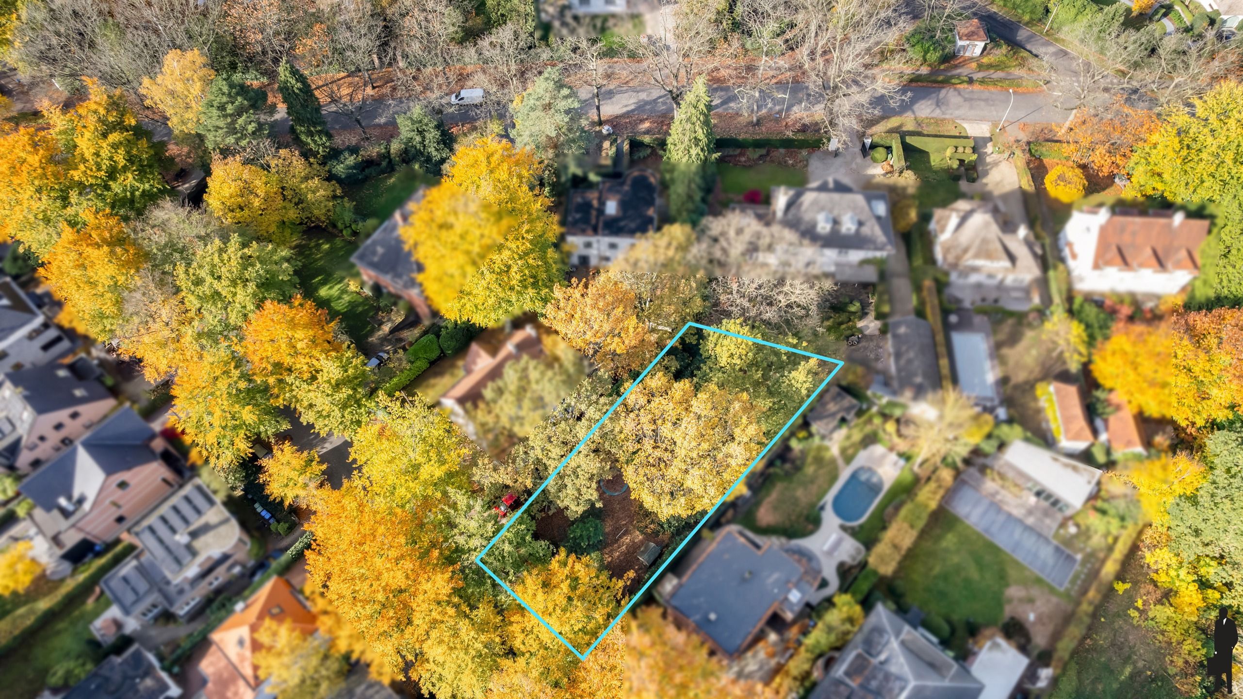 Een bouwgrond van ca. 598 m² voor een vrijstaande woning. foto 4