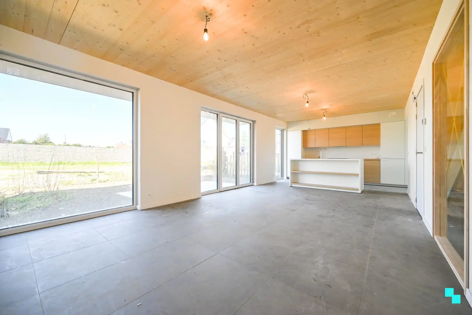Halfopen nieuwbouwwoning in houtmassiefbouw foto 3