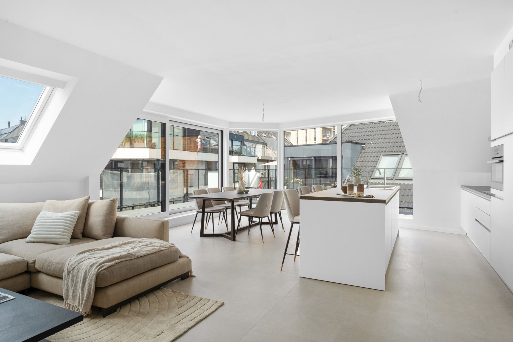 Nieuwbouw duplex appartement in Blankenberge foto 2