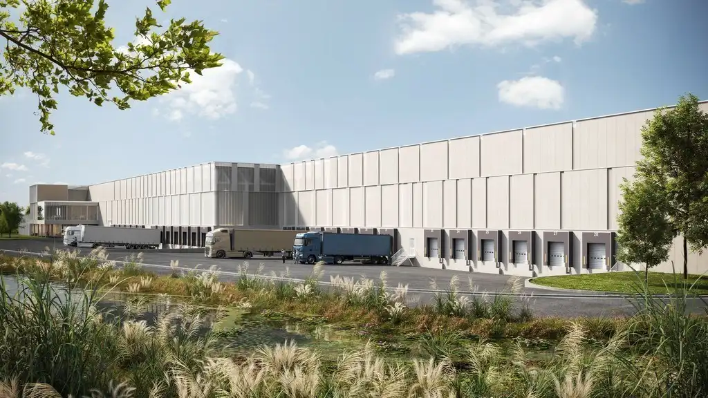 Duurzaam logistiek bedrijfsgebouw Lumineus te huur in Lummen foto 2