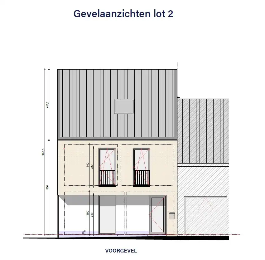 Nieuwbouwwoning met 3 slaapkamers en E-peil 10 te Veurne  foto 3