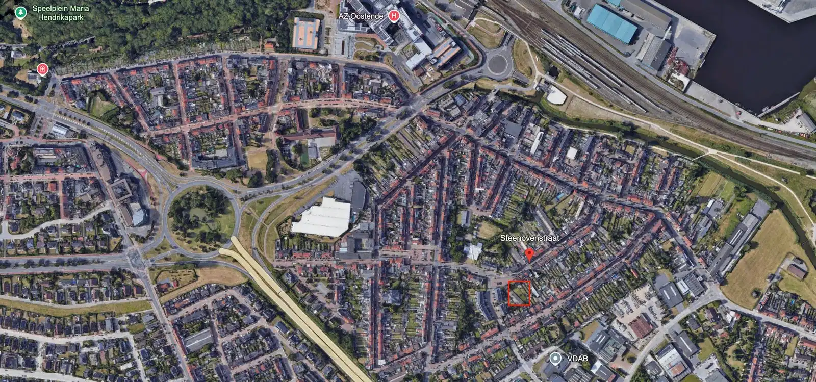 Bouwgrond LOT 2, mooie perceelsgrootte, te verkavelen in rustige woonwijk Konterdam Oostende foto 5