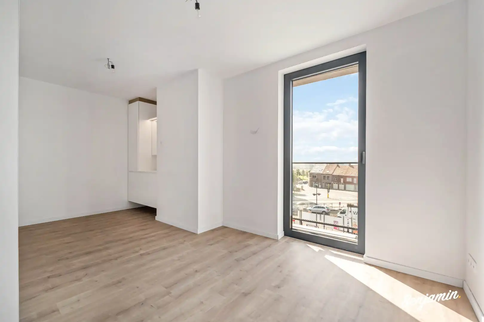 Nieuwbouwappartement met 2 slaapkamers, zonnig terras en optie tot garage op de markt van Beselare foto 15