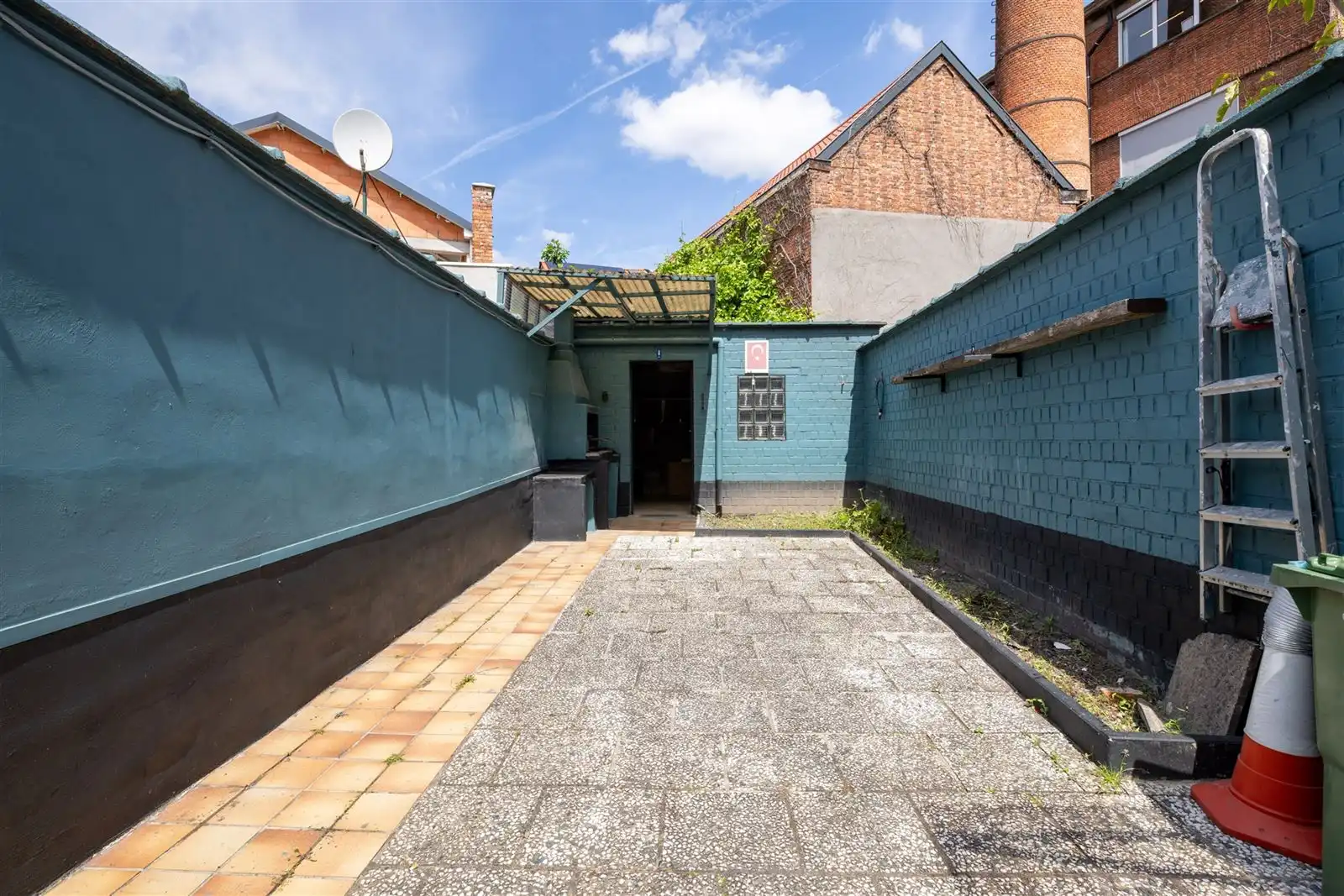 Instapklare woning in Gent met 4 slaapkamers en stadstuin. foto 4