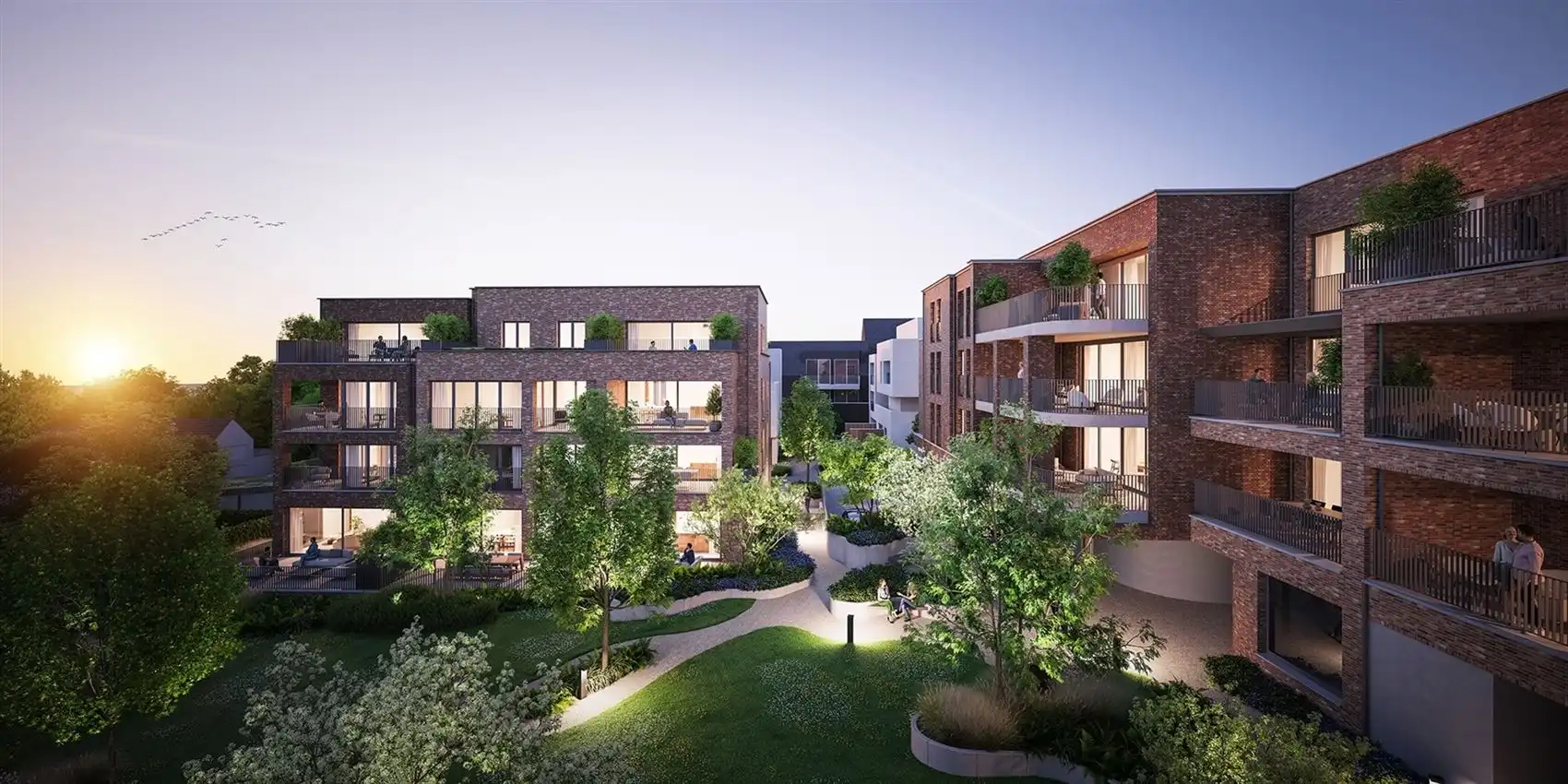 Riant 2 slk appartement 110m² met overdekt terras foto 25