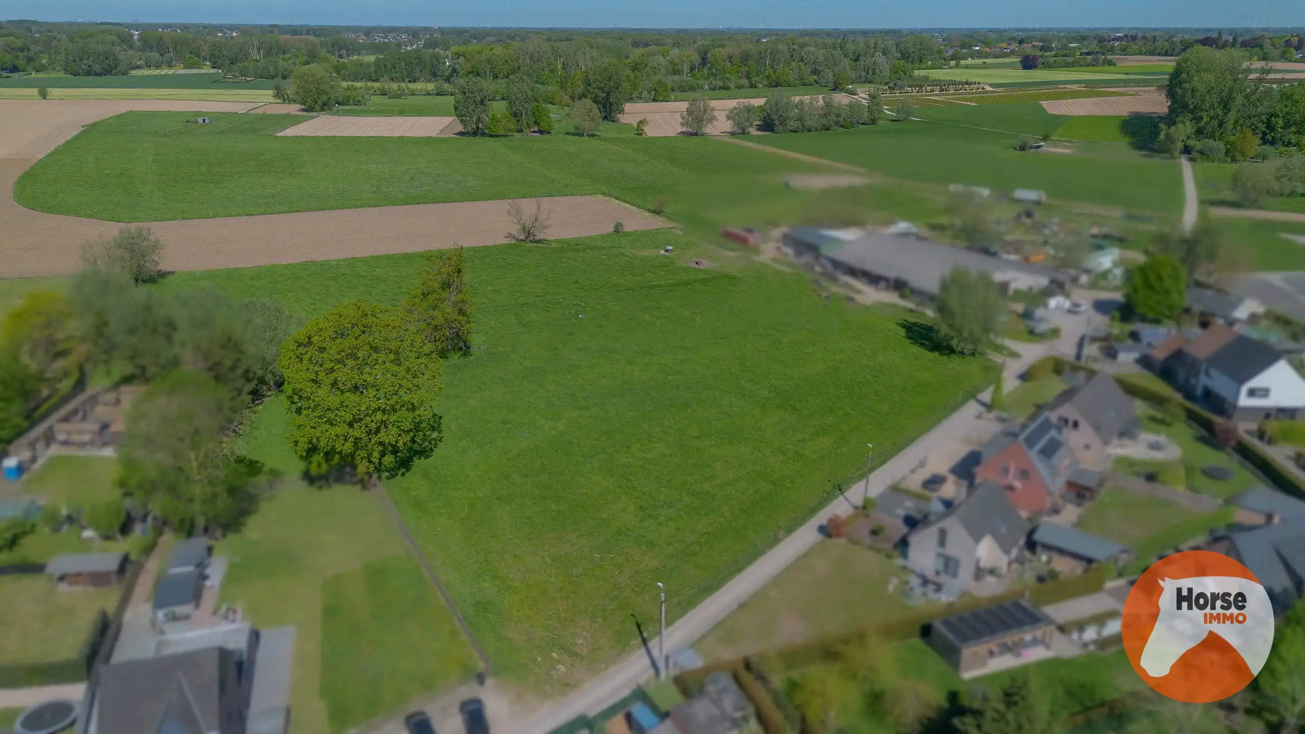ERPE-MERE - Bouwgrond voor open bebouwing met weiland foto 2