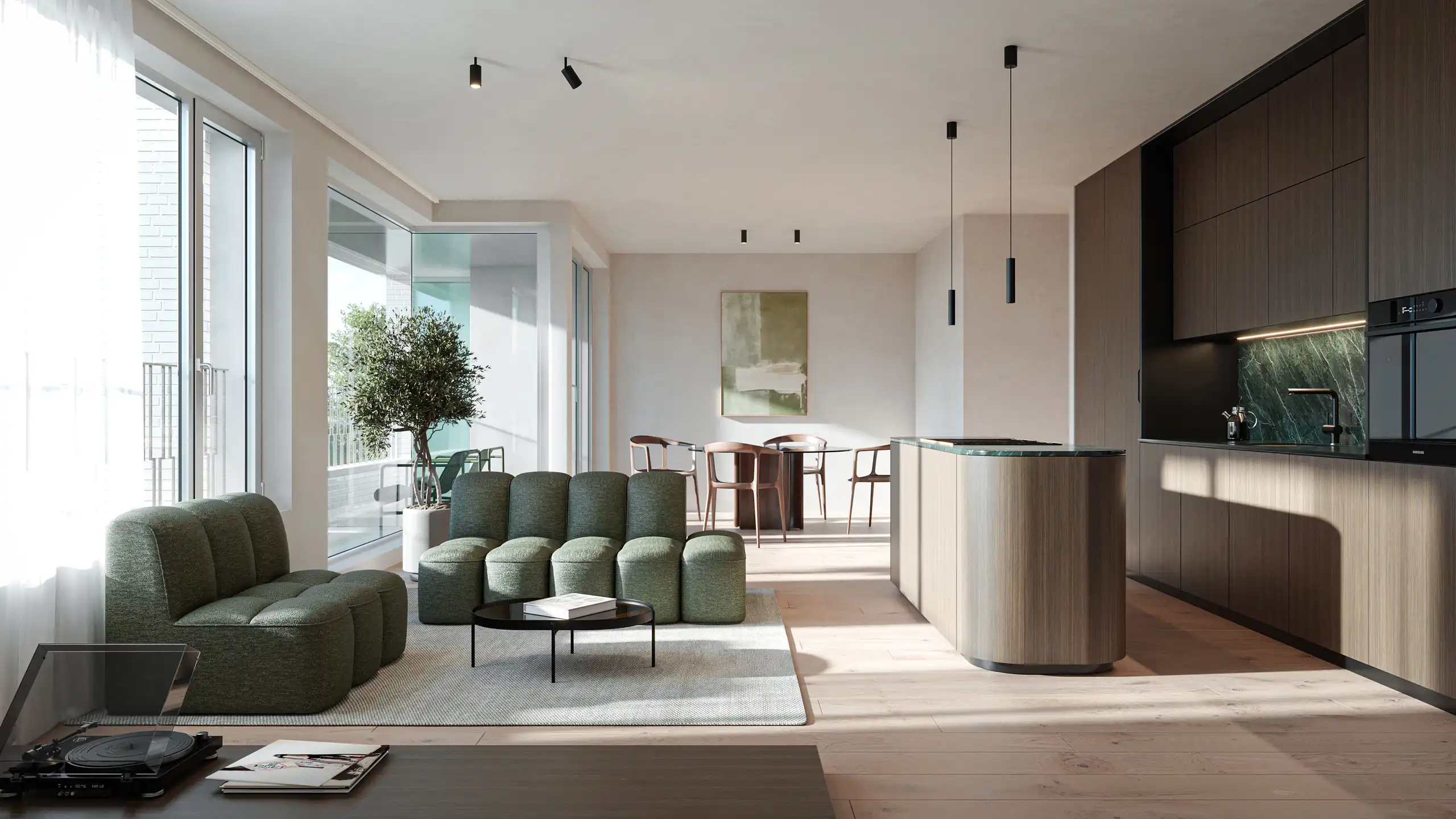 ANTWERPEN ZUID - Hedendaags wonen op het Zuid foto {{pictureIndex}}