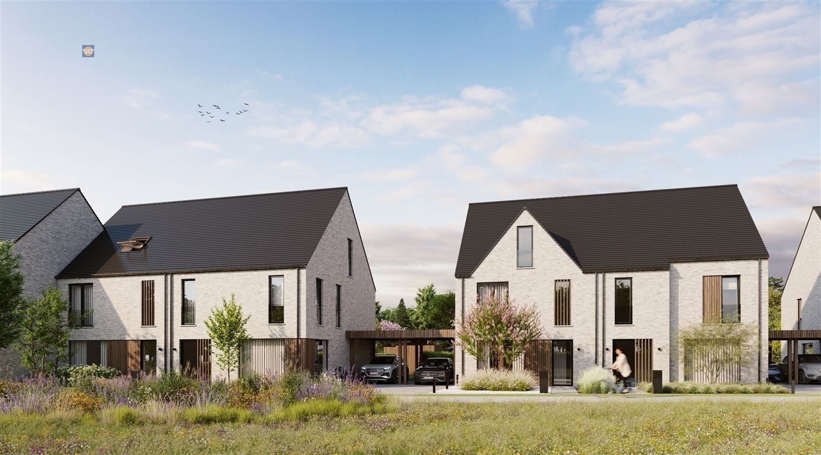 Ruime nieuwbouwwoning met 3 slaapkamers, tuin en parkeerplaats in groene omgeving foto 2