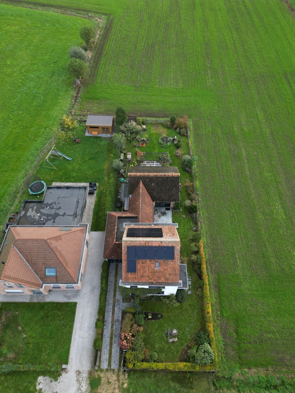 Instapklare woning met EPC A en panoramisch uitzicht op de velden in Ursel foto 22