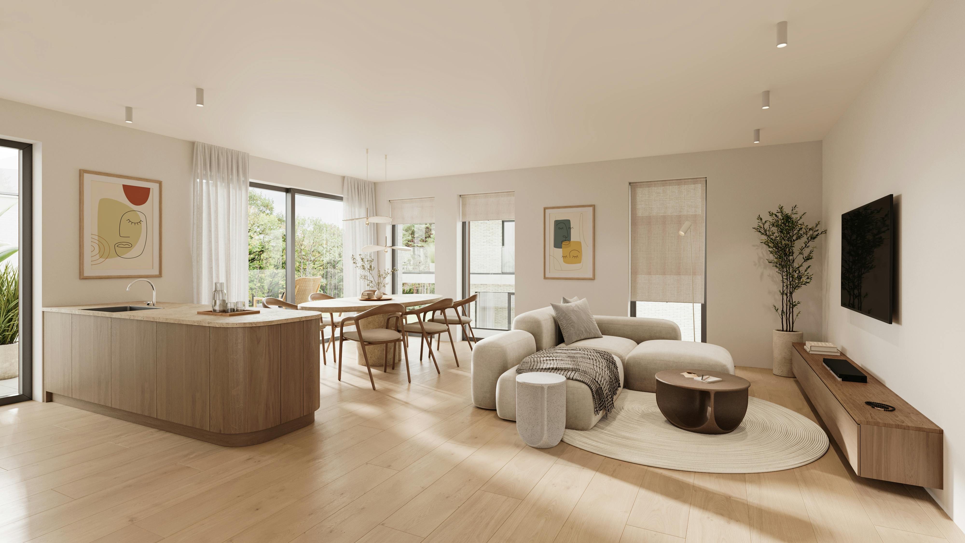 Nieuwbouwproject Kruishove in centrum Kruishoutem foto 13