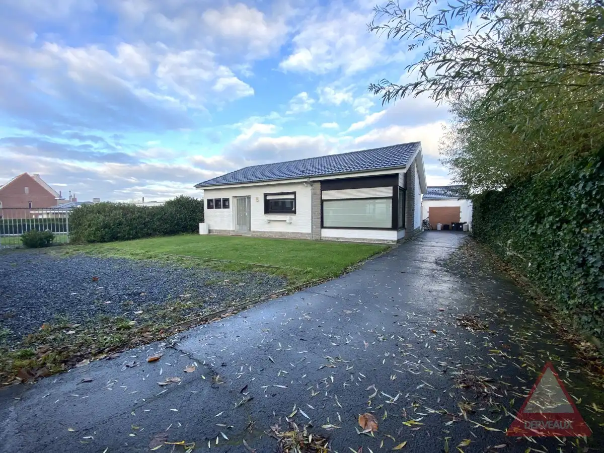 Hoofdfoto van de publicatie: Dadizele – Alleenstaande gelijkvloerse woning met landelijk zicht