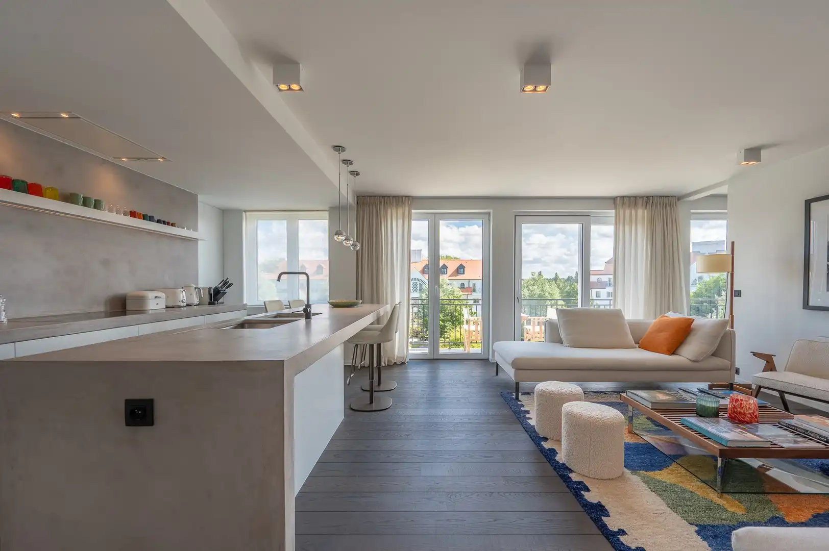 Hedendaags, instapklaar zuidgericht appartement, rustig gelegen in het Zoute. foto 13