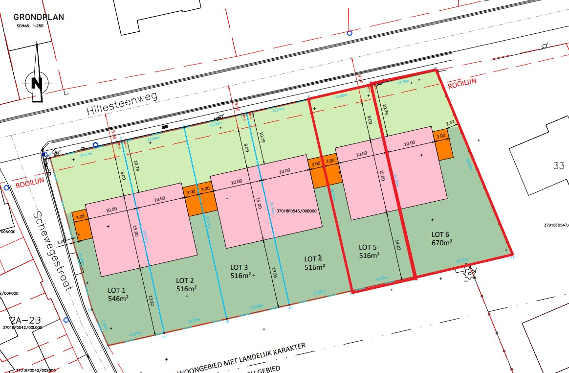 Grond te koop Hillesteenweg 33/lot A+B - 8750 Wingene