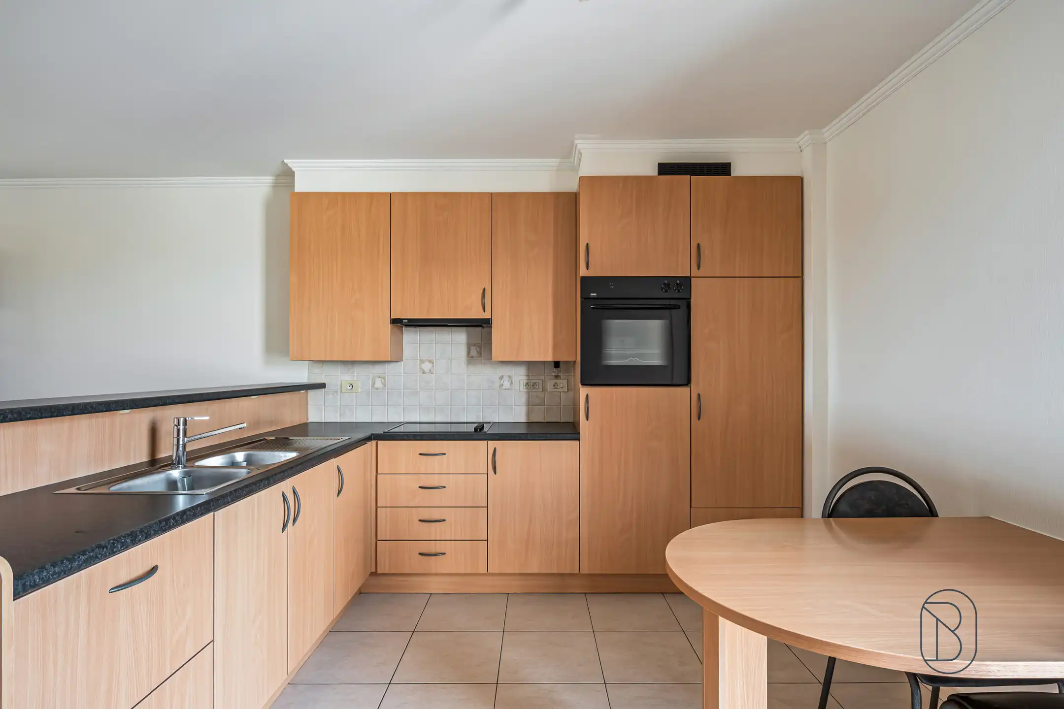 Appartement met ruim terras met zicht op de leie en garage foto 9