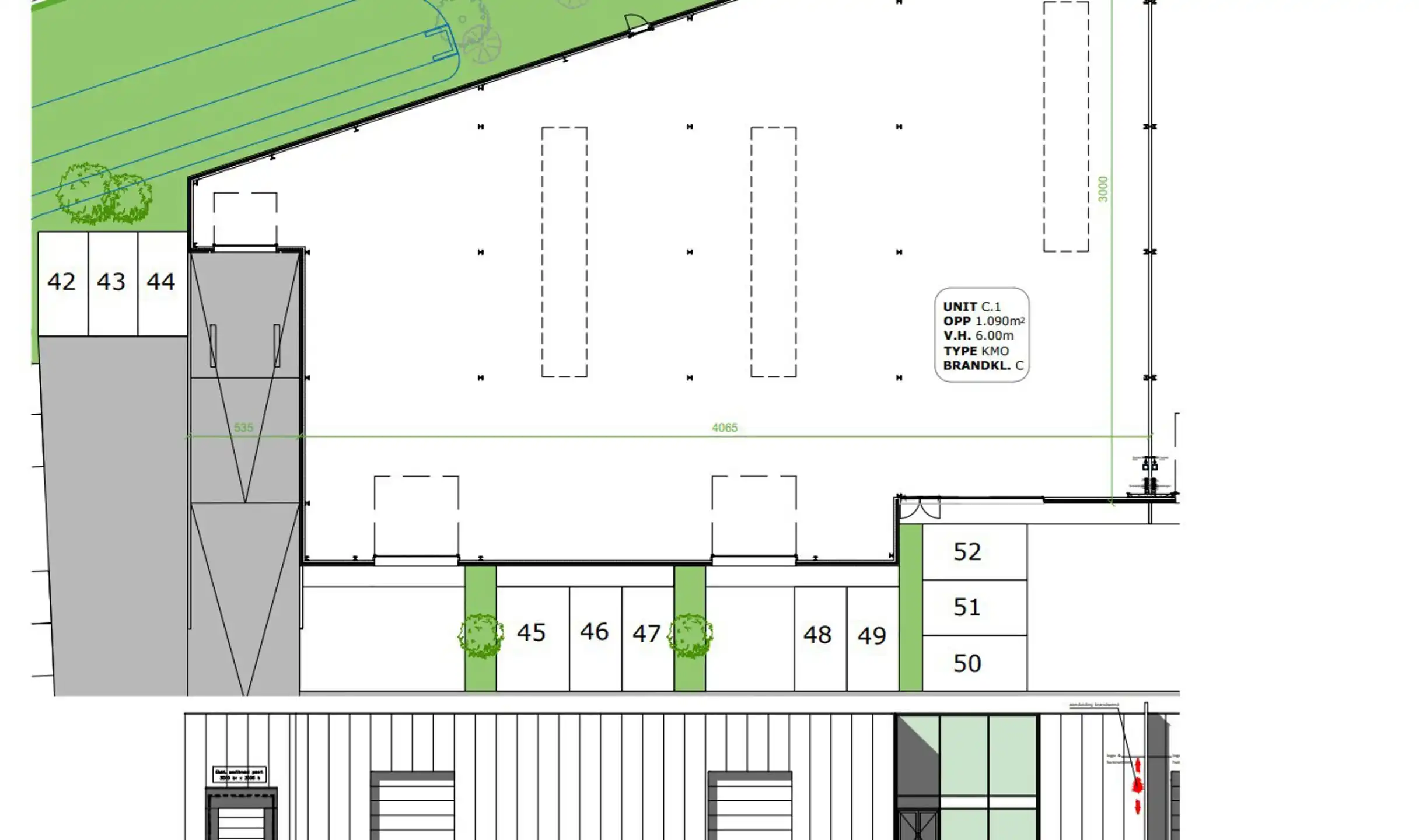 Nieuwbouw KMO-unit   Te koop Laarne foto 3