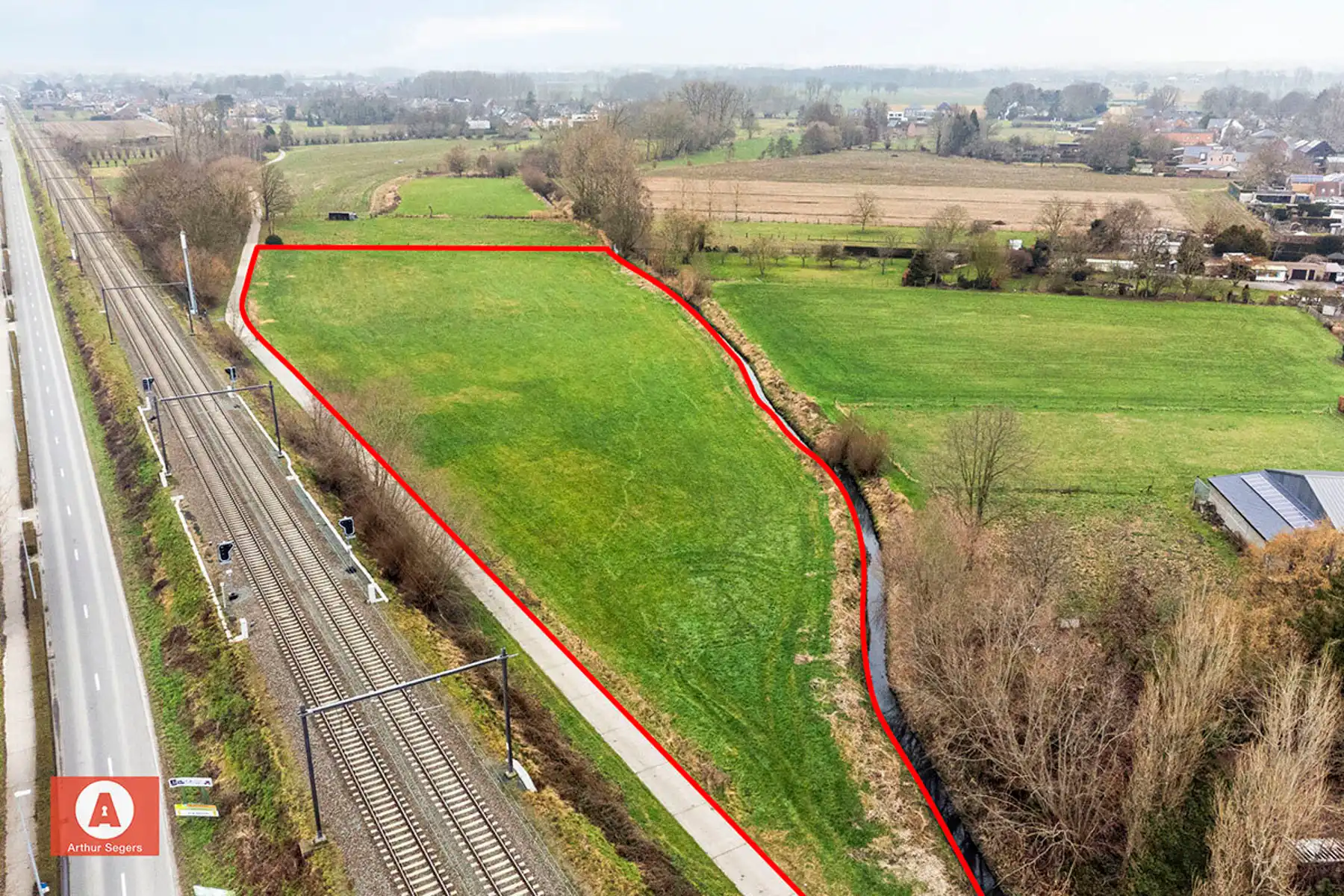 Weiland/Landbouwgrond van 127a - grens Buggenhout, Malderen foto 5