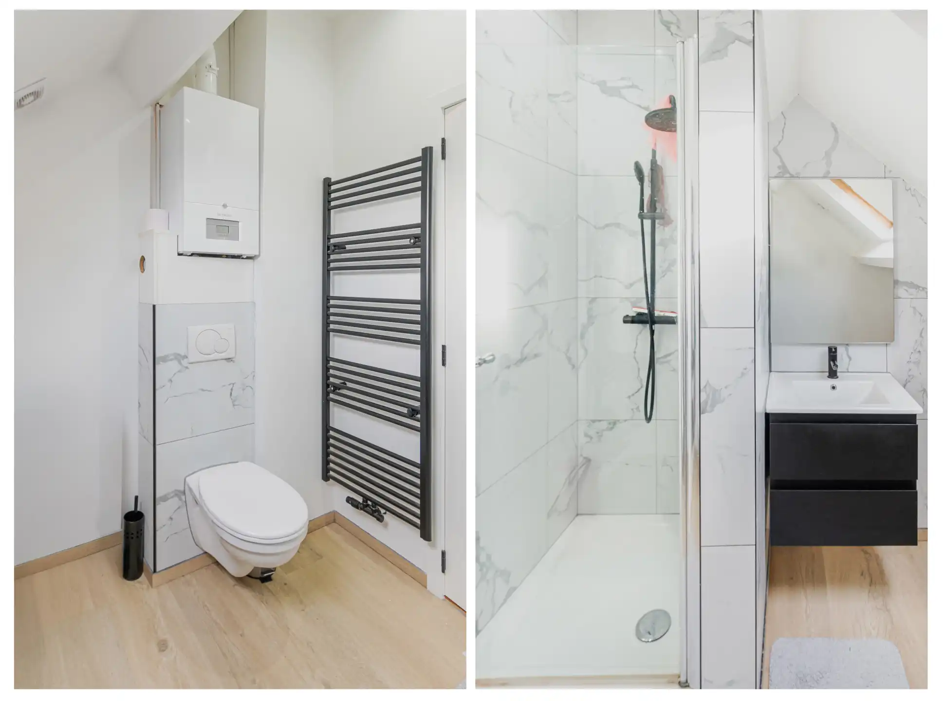 Instapklaar duplex appartement met terras in Willebroek foto 8