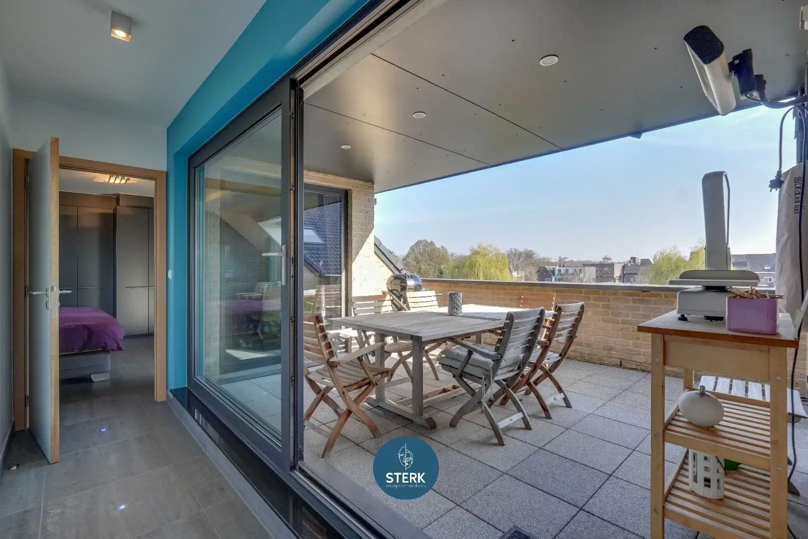 RIANTE DUPLEX MET 5 SLPKS, 2 BADKAMERS EN DUBBELE GARAGE IN CENTRUM LANAKEN ! foto 21